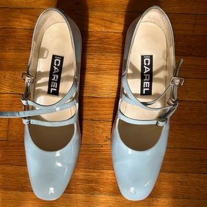 Baby Blue CAREL KINA Mary Janes 39